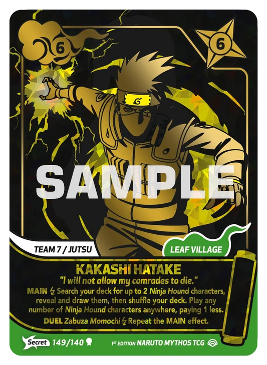 Kakashi Hatake -  "I will not allow my comrades to die." 149/140