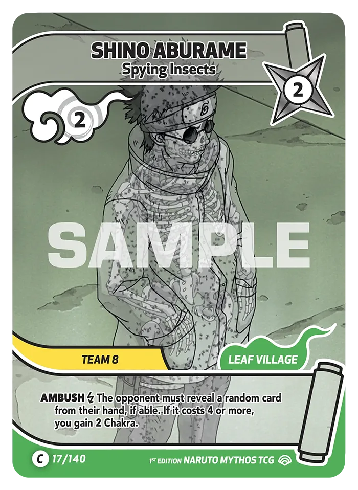 Shino Aburame - Spying Insects 17/140