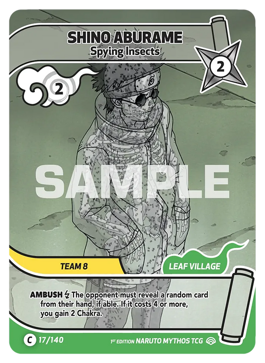 Shino Aburame - Spying Insects 17/140
