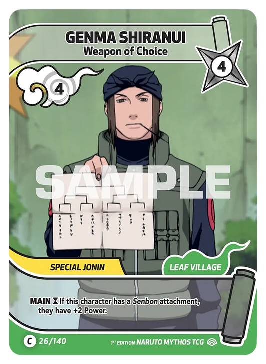 Genma Shiranui - Weapon of Choice 26/140
