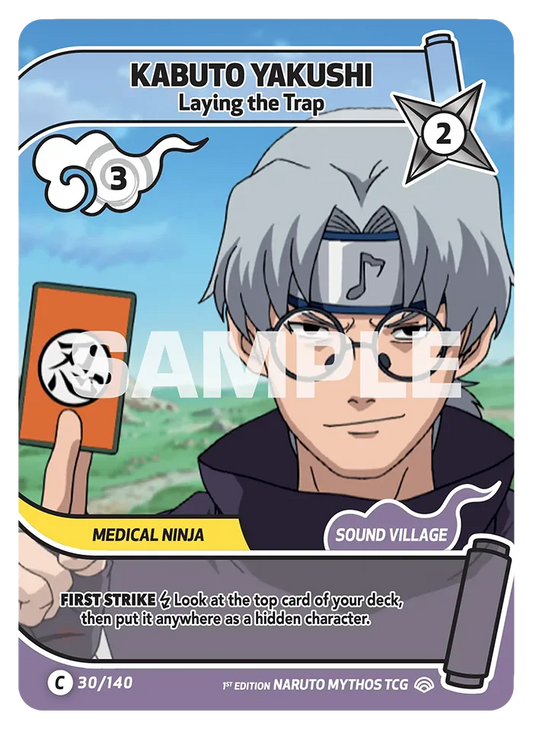 Kabuto Yakushi Laying the Trap 30/140