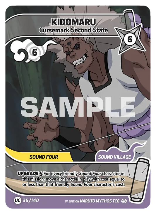 Kidomaru - Cursemark Second State 35/140