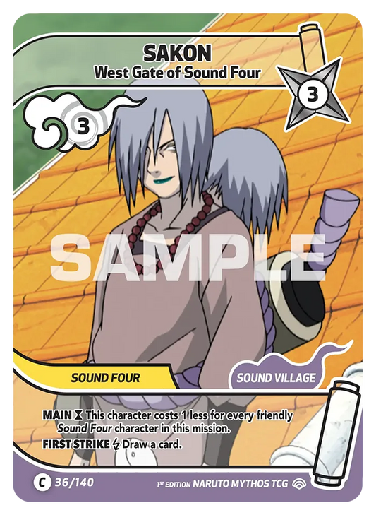 Sakon - West Gate of Sound Four 36/140
