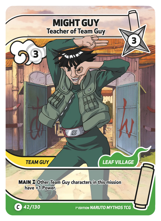 Might Guy - Teacher of Team Guy 42/130