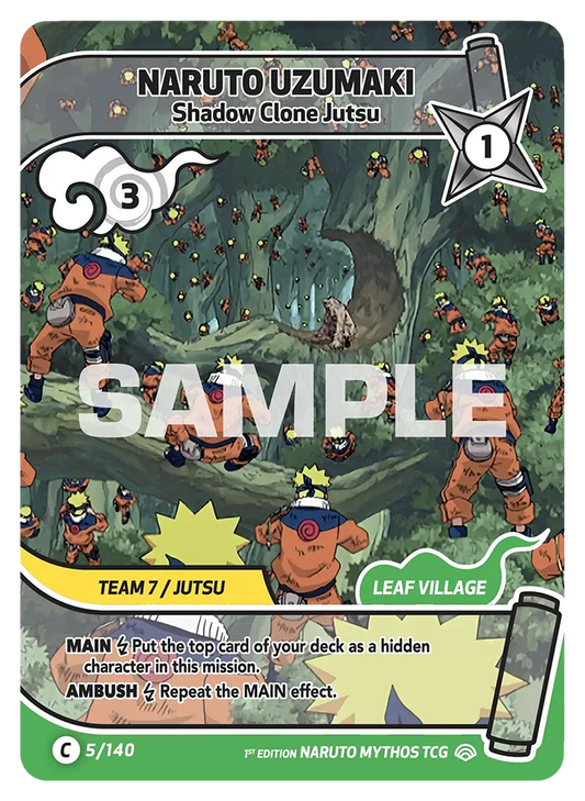 Naruto Uzumaki - Shadow Clone Jutsu 5/140