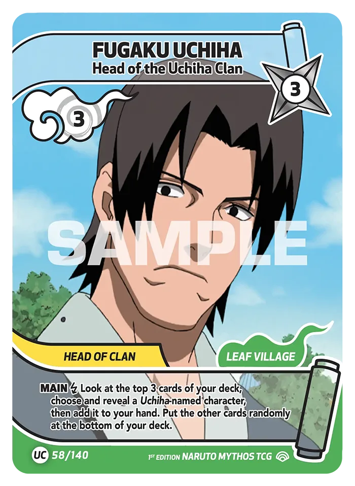 Fugaku Uchiha - Head of the Uchiha Clan 58/140
