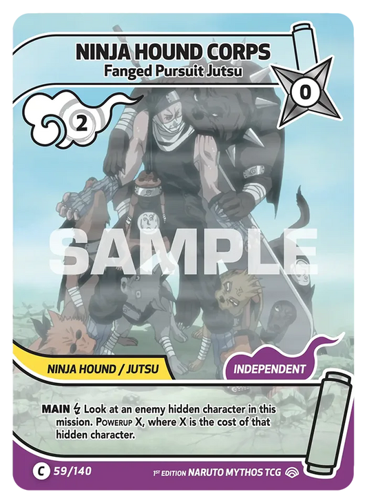 Ninja Hound Corps - Fanged Pursuit Jutsu 59/140