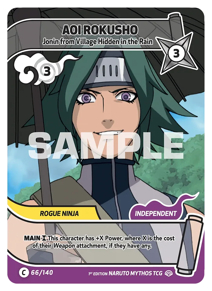 Aoi Rokusho - Jonin from Village Hidden in the Rain 66/140