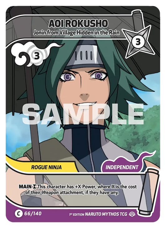 Aoi Rokusho - Jonin from Village Hidden in the Rain 66/140