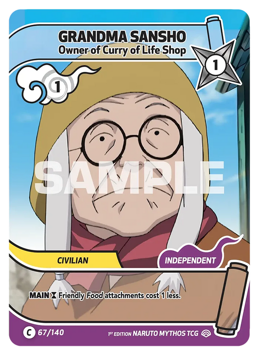 Grandma Sansho - Owner of Curry of Life Shop 67/140