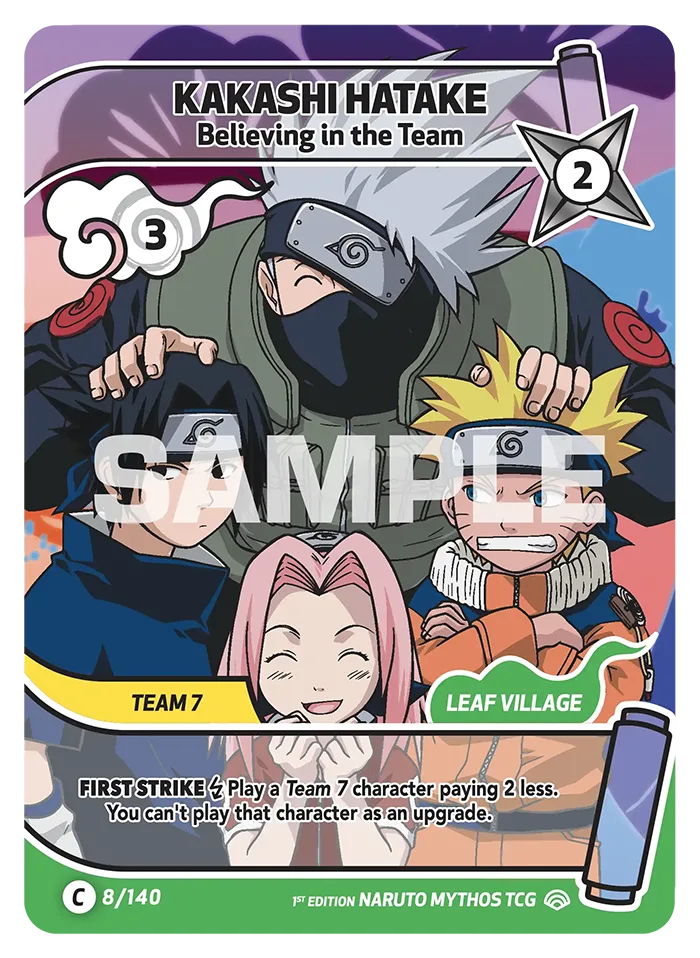 Kakashi Hatake - Believing in the Team 8/140