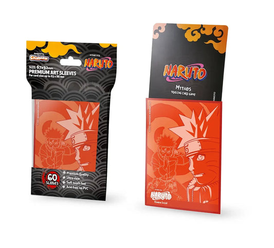 Naruto Mythos Card Sleeves - Orange Naruto (60ct)