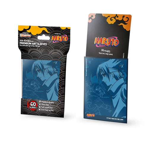 Naruto Mythos Card Sleeves - Blue Sasuke (60ct)