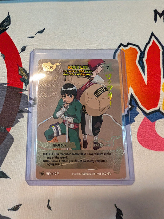 Rock Lee - "If I can't do 500 kicks, then it's a 2,000 squats." SP 115/140 V