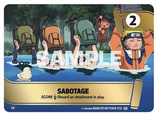 Sabotage 10/10 Art 1